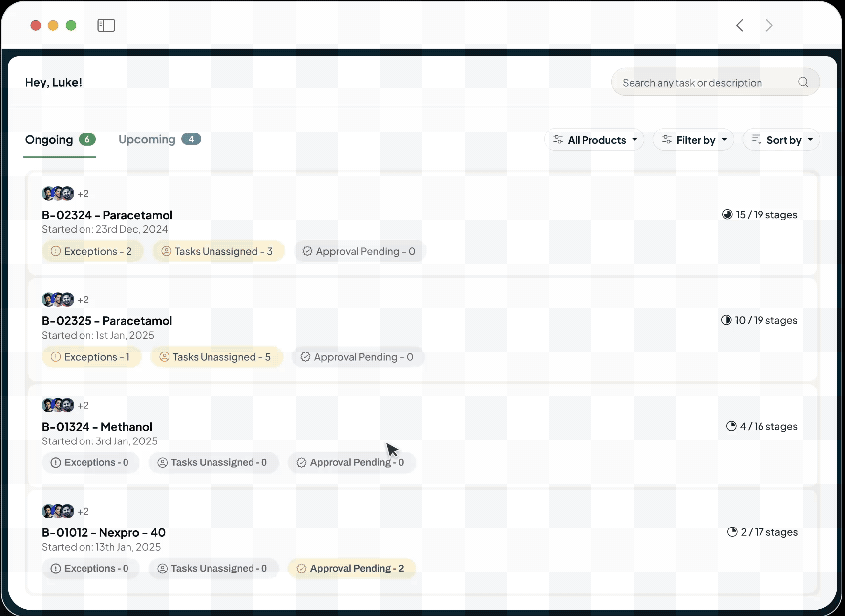 Manufacturing Execution System interface